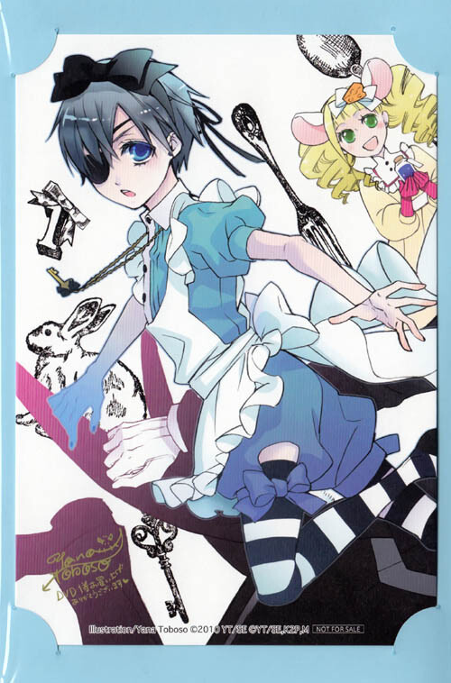 Black Butler 黑执事 塞巴斯蒂安·米卡艾里斯 夏尔·凡多姆海威 爱丽丝梦游仙境系列