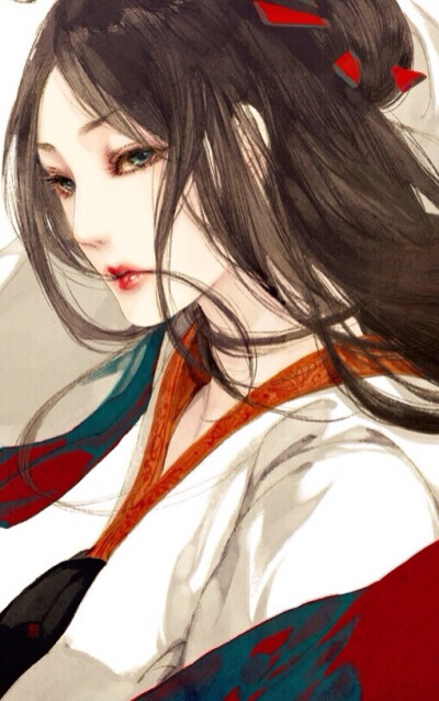 彼岸花古风手绘