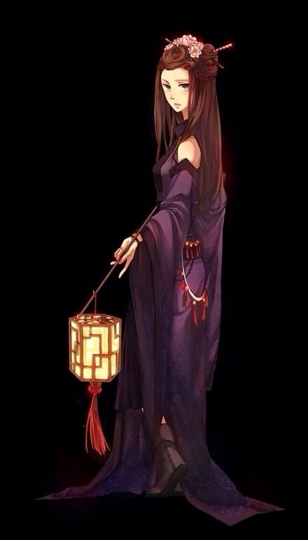 彼岸花古风手绘