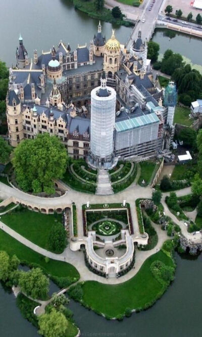 Schwerin Castle, Germany 什未林城堡，德国