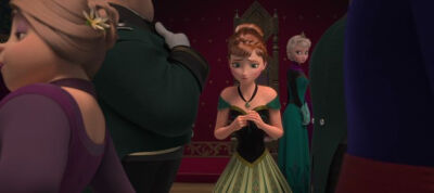 This hurts. Anna's sadness, and Elsa's regret. &amp;lt;&amp;lt; I NEVER NOTICED ELSA'S EXPRESSION