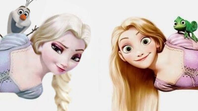 Frozen / Tangled crossover