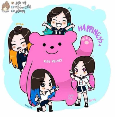 red velvet and happiness