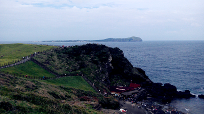 济州岛城山日出峰