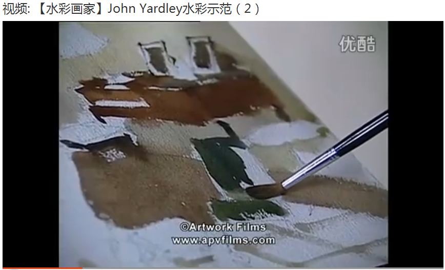 水彩教程篇 | John Yardley水彩示范