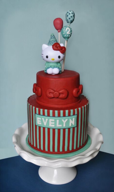 翻糖 蛋糕 生日 HelloKitty