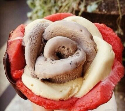 冰淇淋玫瑰花