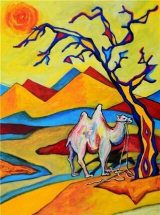 “日夜骆驼图”现在的我