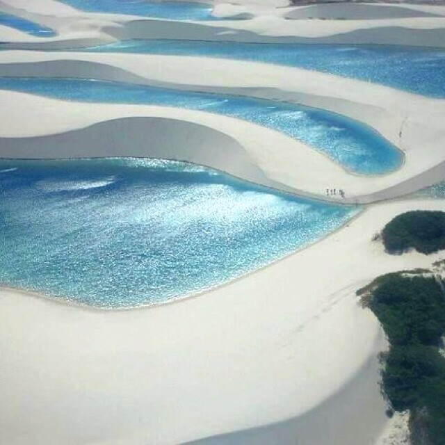 巴西某角落的海滩Jericoacoara Beach, Brazil