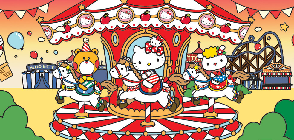 #HelloKitty40週年# 風靡全球的@HelloKitty 不知不覺已陪伴大家走過40年甜美時光於這個特別日子#HELLOKITTY# 及#SANRIO# 一眾卡通人物誠邀粉絲們齊齊參加盛大慶典壓軸慶祝活動「Hello Kitty Go Around!!」將於30th Oct,2014-16th Nov,2014於九龍灣國際展貿中心舉行