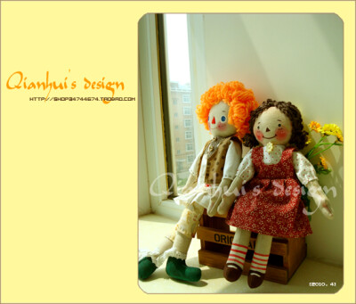 乡村娃娃，有故事的娃娃 http://dreamdoll.taobao.com
