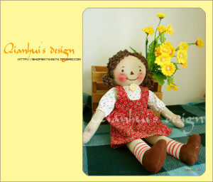 乡村娃娃，有故事的娃娃 http://dreamdoll.taobao.com