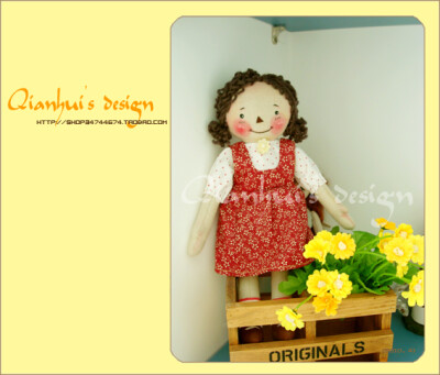 乡村娃娃，有故事的娃娃 http://dreamdoll.taobao.com