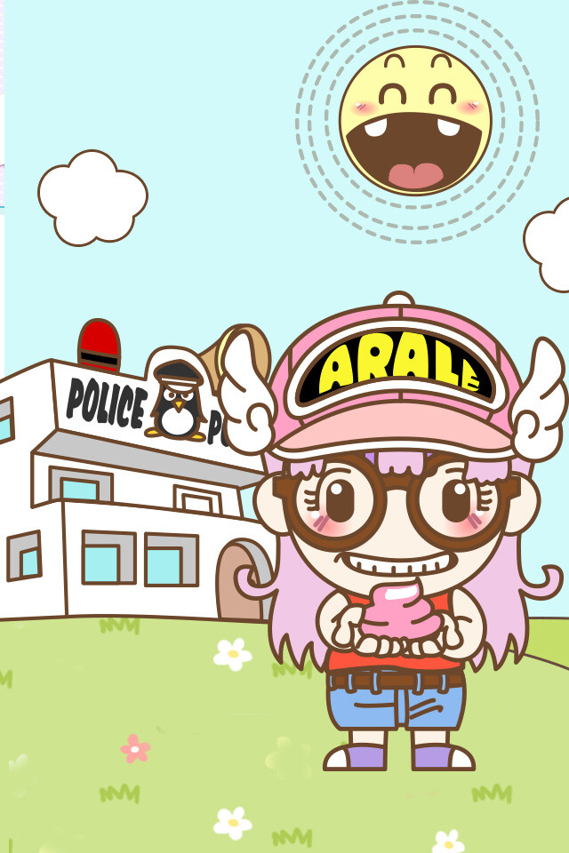 yoki阿拉蕾iphone4手机壁纸