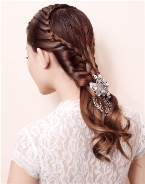 新娘，发型造型，编发盘发