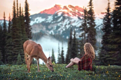 一个人到世界的尽头。 作者：20岁的摄影师Lizzy Gadd