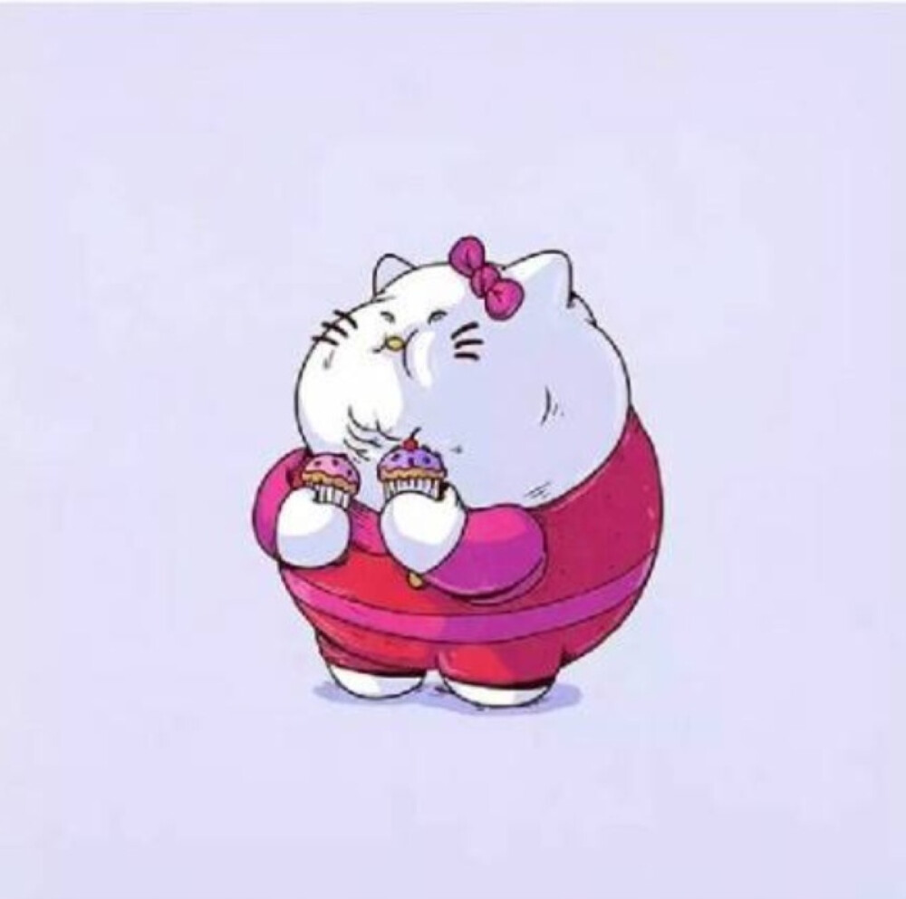 发福的hello Kitty