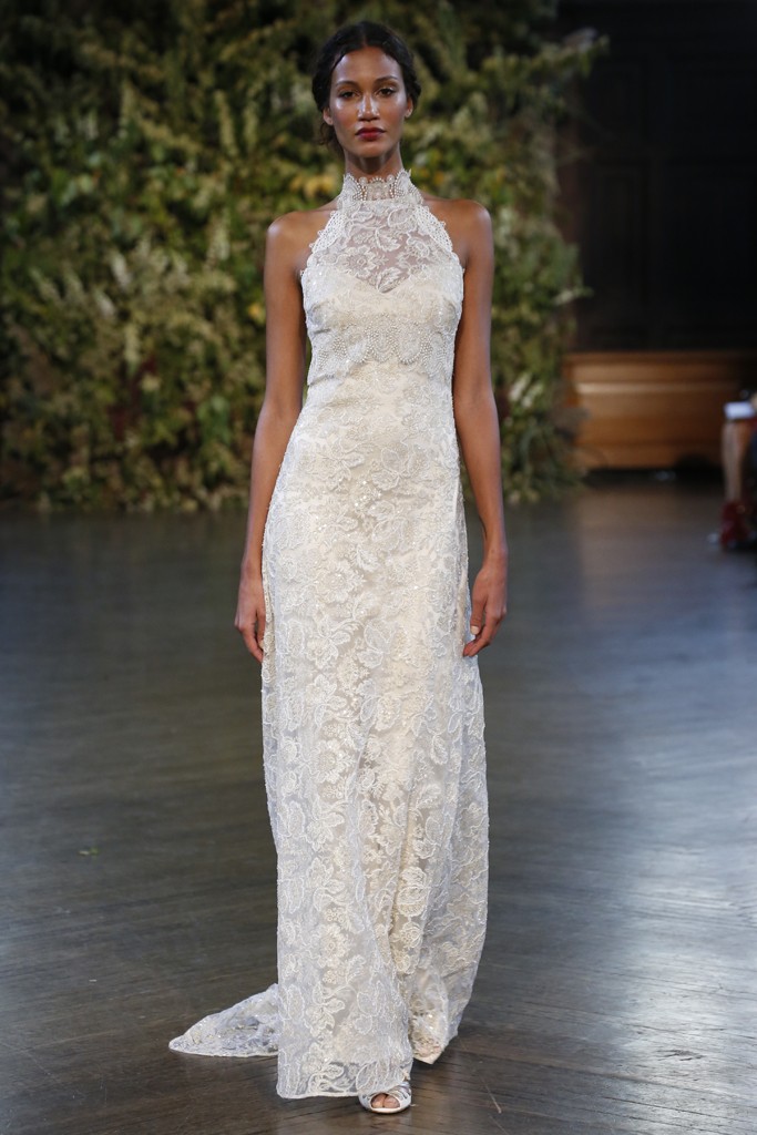 Claire Pettibone Bridal Fall 2015。克莱尔·佩蒂伯恩2015秋冬婚纱发布。