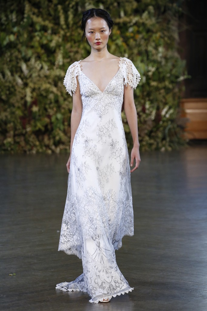 Claire Pettibone Bridal Fall 2015?？死扯づ宓俨?015秋冬婚纱发布。