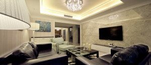 贝尔地板分享：以色彩的高度凝练和造型的极度简洁，在满足功能需要的前提下，将空间、人及物进行合理精致的组合，用最洗练的笔触，描绘出最丰富动人的空间效果。