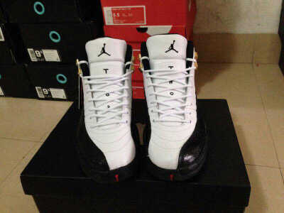 Air Jordan12 Retro&amp;quot;Taxi 白黑 41-47