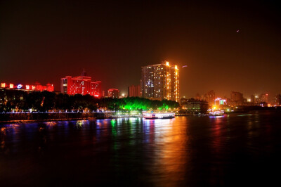 兰州黄河夜景