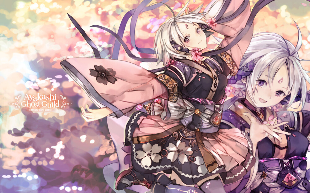 zynga卡牌游戏灵异阴阳录电脑桌面壁纸木花开耶姬月见