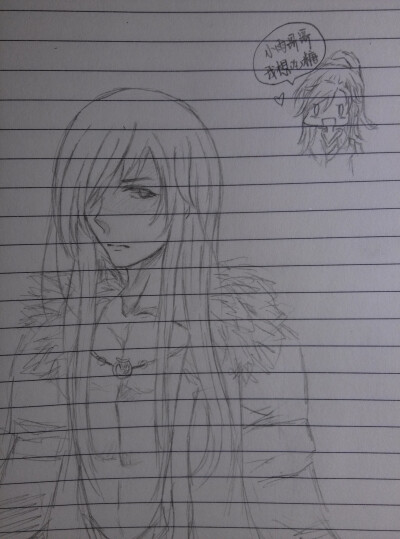 2014.10.12 莫雨毛毛 画崩了对不起_(:qゝ∠)_