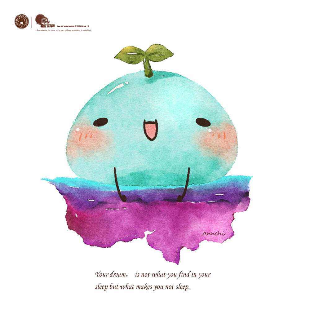 水彩风雪梅娘团子 @安糍喵