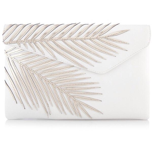 Henri Bendel Debutante Palm Clutch