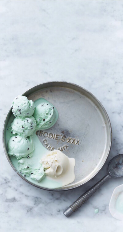 Mint #薄荷绿# Ice Cream Time