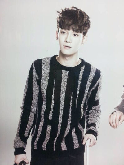 EXO CHEN 金钟大 Kim Jong Dea 美男 又淘到你的靓照了，开心(∩_∩)