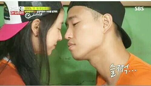 周一情侣~~#无可替代running man#