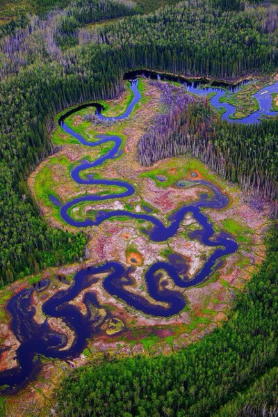 Steen Area, Northern Alberta, 译斯蒂恩地区，阿尔伯塔北部，加拿大