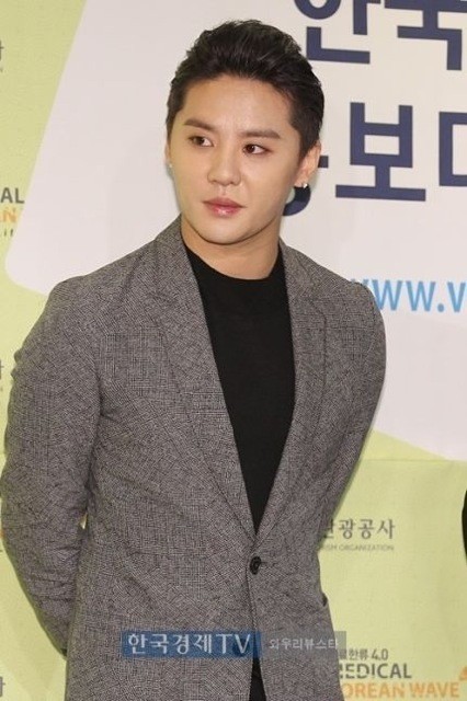 141001 JYJ 金俊秀 医辽观光宣传大使任命式