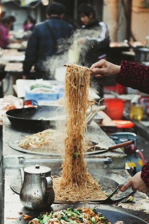 美食 面食 炒面 很宏大的感觉