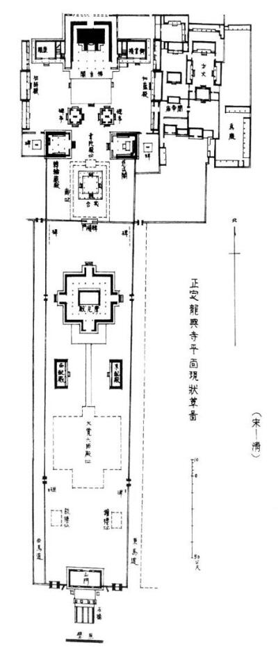 梁思成手绘中国古代建筑图