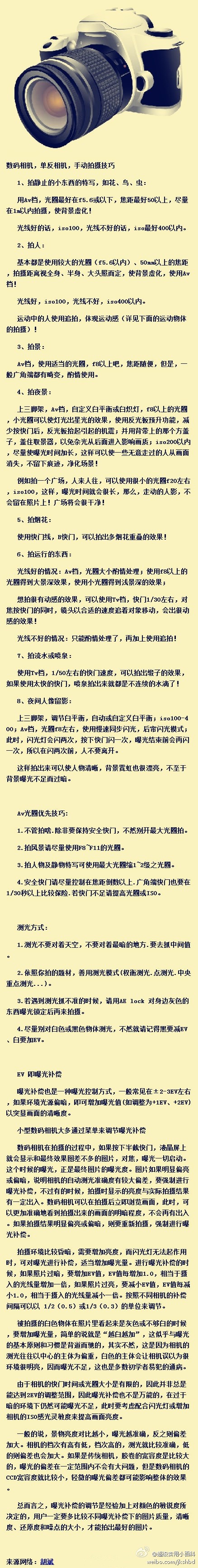 数码相机、单反相机，手动拍摄技巧