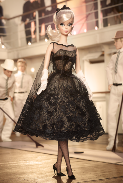 芭比娃娃 2013限量版 Cocktail Dress Barbie® Doll【价格75美元】silkstone