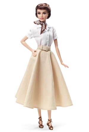 芭比娃娃 2013限量版 好莱坞 Audrey Hepburn™ in Roman Holiday Doll 奥黛丽赫本 罗马假日【价格34.95美元】