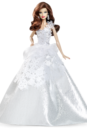 芭比娃娃 2013限量版 2013 Holiday Barbie™ Doll − Brunette【价格39.99美元】