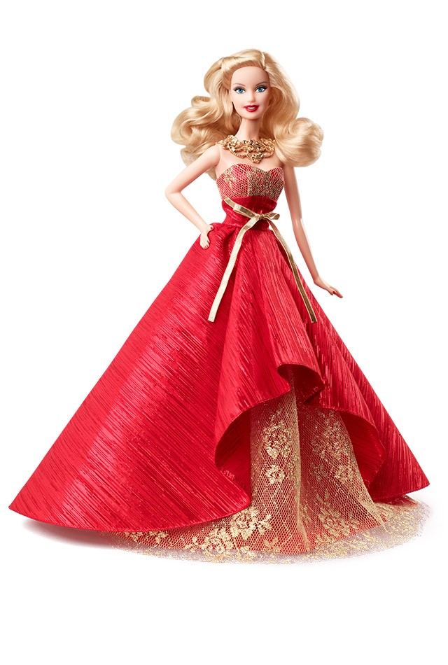 芭比娃娃 2014限量版 2014 Holiday Barbie™ Doll【价格39.95美元】