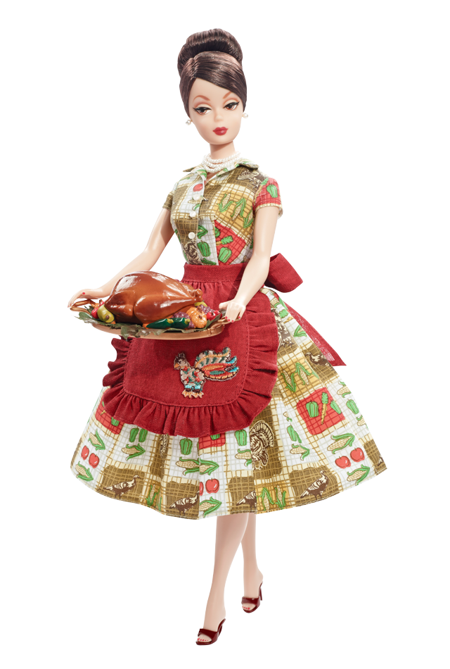 芭比娃娃 2010限量版 Thanksgiving Feast™ Barbie® Doll 感恩节【价格50美元】全球限量3100个