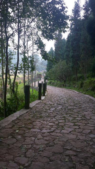 贵州省黔西南州郑屯间歇泉，纯朴的地方，别致的风景