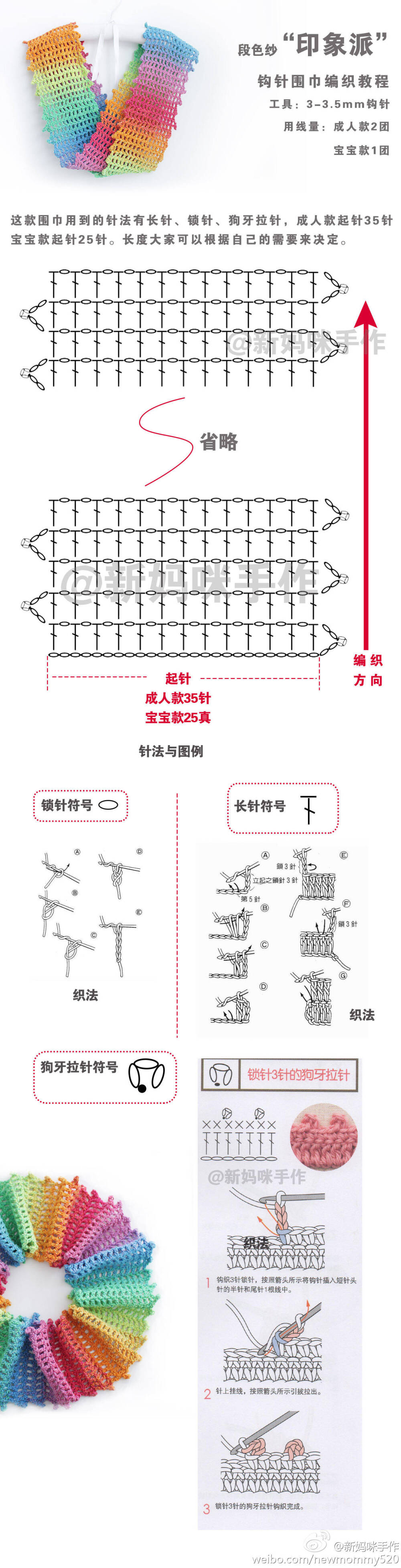 钩针图解～