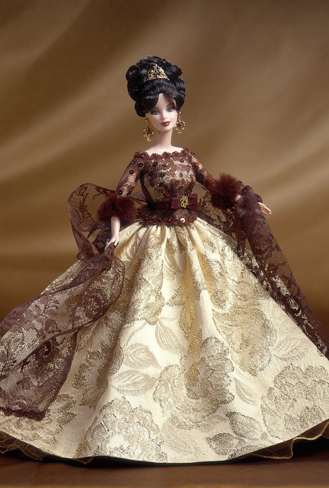 芭比娃娃 1998限量版 Oscar de la Renta® Barbie® Doll【价格89美元】