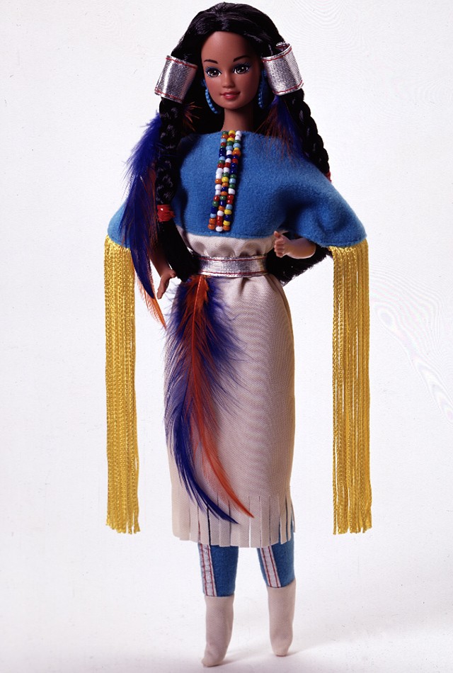 芭比娃娃 1994限量版 Native American Barbie? Doll 2nd Edition 美国原著