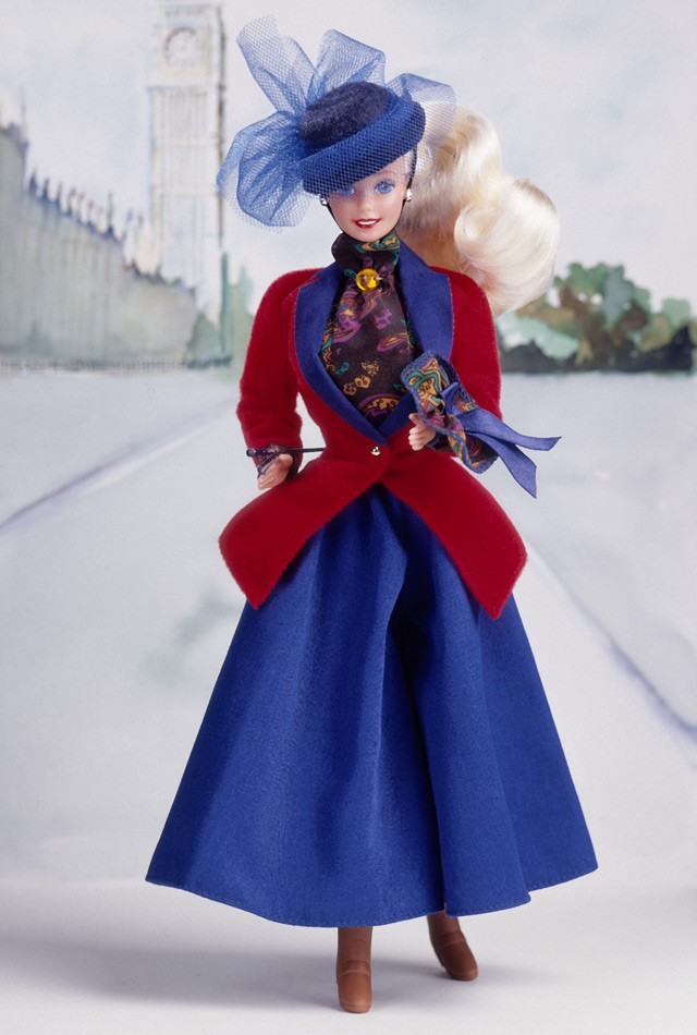 芭比娃娃 1992限量版 English Barbie® Doll 英国
