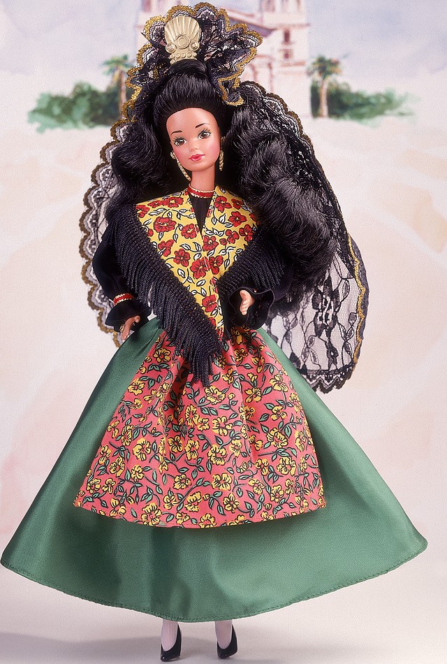 芭比娃娃 1992限量版 Spanish Barbie® Doll 2nd Edition 西班牙