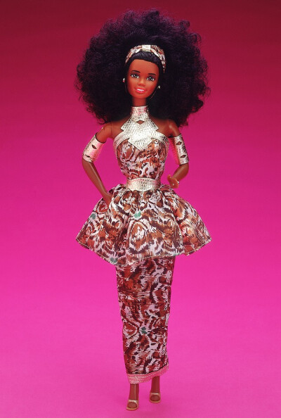 芭比娃娃 1990限量版 Nigerian Barbie® Doll 尼日利亚